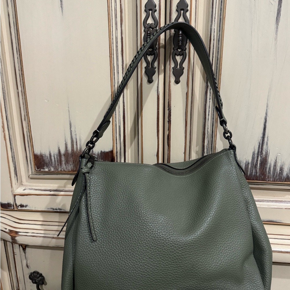 Coach Leather Shoulder Bag